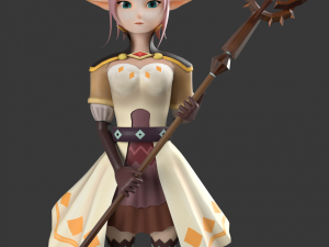 elf 3D 모델