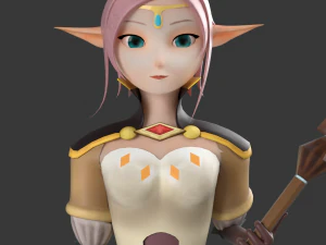 elf 3D Model