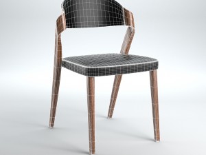 designer chair with new and old textures 3D मॉडल