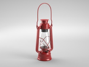 oillamp with dirty and clean textures Modelo 3D