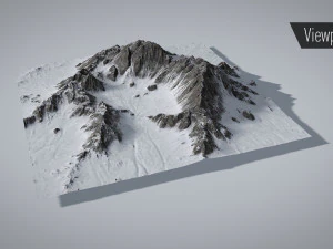 mountain snow 3D Model