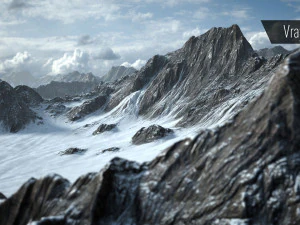 mountain snow 3D Model