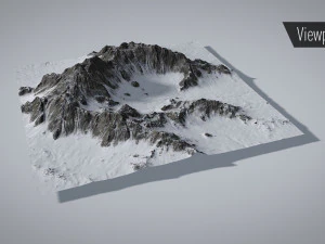 mountain snow 3D Model