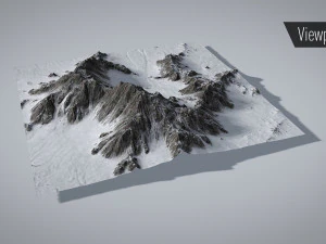 mountain snow 3D Model