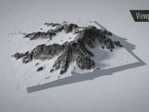 mountain snow 3D Model