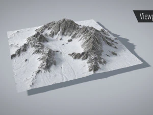 mountain snow 3D Model