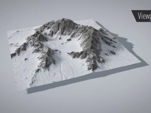 mountain snow 3D Model