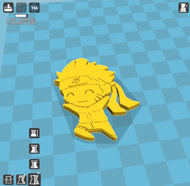 naruto Modèle 3D .c4d .max .obj .3ds .fbx .stl .blend 