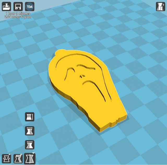 krik 3D 打印模型 .c4d .max .obj .3ds .fbx .stl .blend 