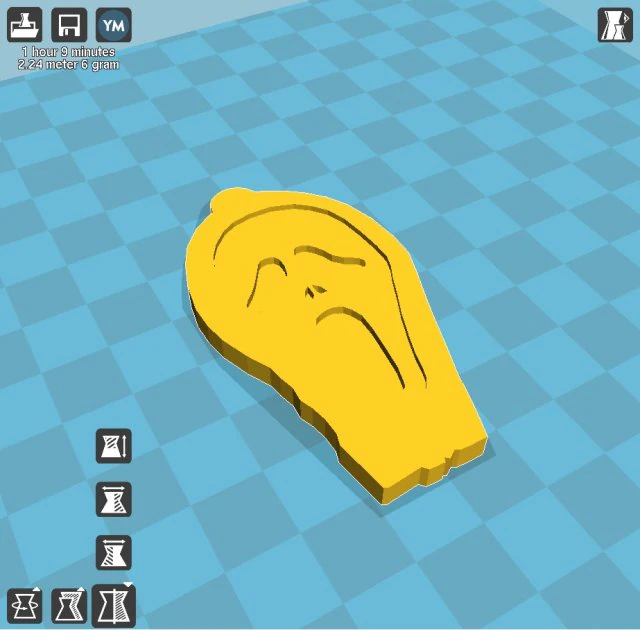 krik 3D Print Model .c4d .max .obj .3ds .fbx .stl .blend 