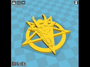 satana 3D-printmodel