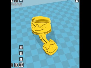 porshen 3D Model