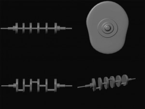 camshaft Modelo 3D