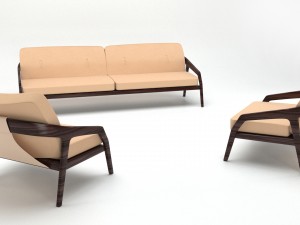 couch 3D 모델