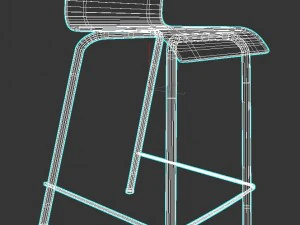 bar stool 3D Model