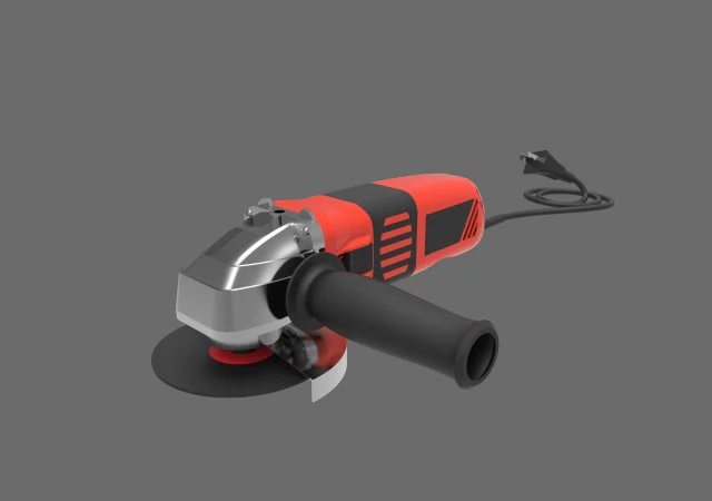black and decker 720 grinder 3D Model .c4d .max .obj .3ds .fbx .stl .blend