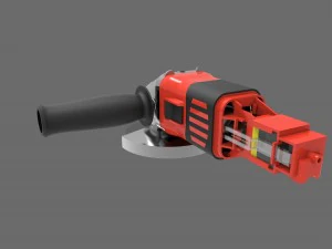black and decker 720 grinder 3D Model