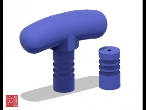 diy longboard paddle stick Modelo de Impressão 3D
