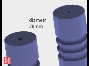 diy longboard paddle stick Modelo de Impressão 3D