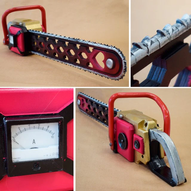 롤리팝 전기톱 3D 프린트 모델 .c4d .max .obj .3ds .fbx .stl .blend 