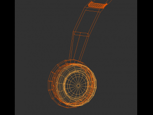 realistic headphone Modelo 3D