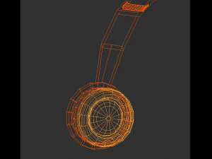 realistic headphone 3D Model