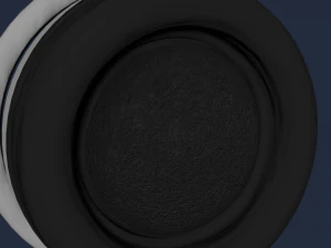 realistic headphone 3D Model