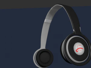 realistic headphone 3D Model