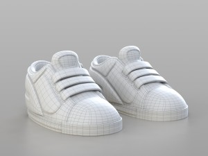cartoon sport shoes cartoon sport shoes 3D Model