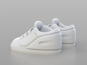cartoon sport shoes cartoon sport shoes 3D Model