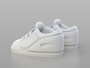 cartoon sport shoes cartoon sport shoes 3D Model