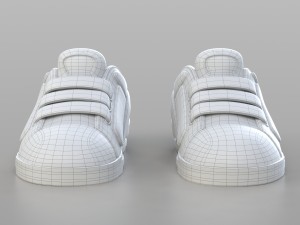 cartoon sport shoes cartoon sport shoes 3D Model
