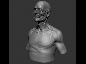 cool zombie Modèles 3D en vedette