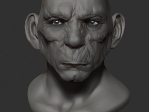 orge head Modello di stampa 3D