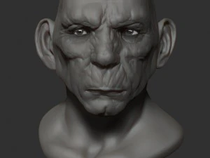 orge head 3D Print Model