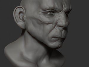 orge head 3D Print Model