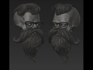 dead hipster 3D Print Model