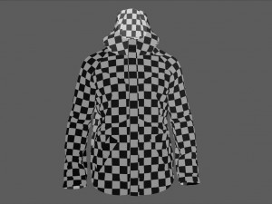 puffer jacket - coat 3D Model