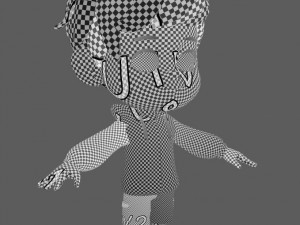 cartoon character arnold 3D मॉडल