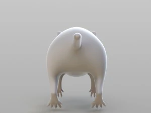 realistic rat 3D Model