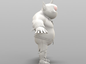 cartoon cyclops Modelo 3D