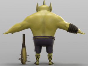 cartoon cyclops Modelo 3D