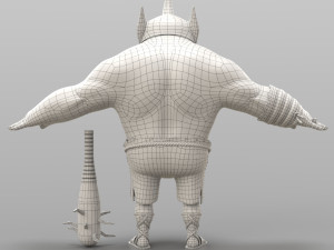 cartoon cyclops Modelo 3D
