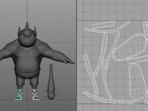 cartoon cyclops Modelo 3D