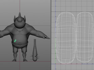 cartoon cyclops Modelo 3D