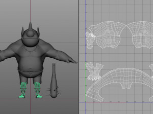 cartoon cyclops Modelo 3D