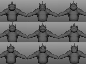 cartoon cyclops Modelo 3D