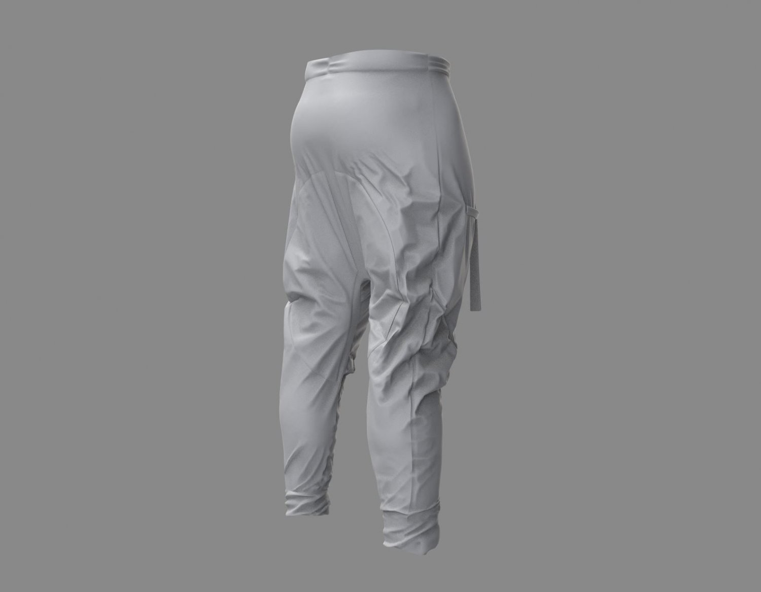 Combat Pants 01 / Male game ready clothing
