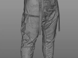 cyberpunk pants - marvelous designer 3D Model