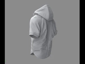 cyberpunk jacket - marvelous designer 3D Model